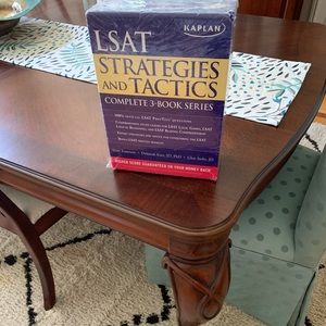 UNOPENED Kaplan LSAT 3 Book Series